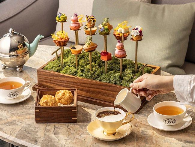 블루밍 가든 애프터눈 티 세트